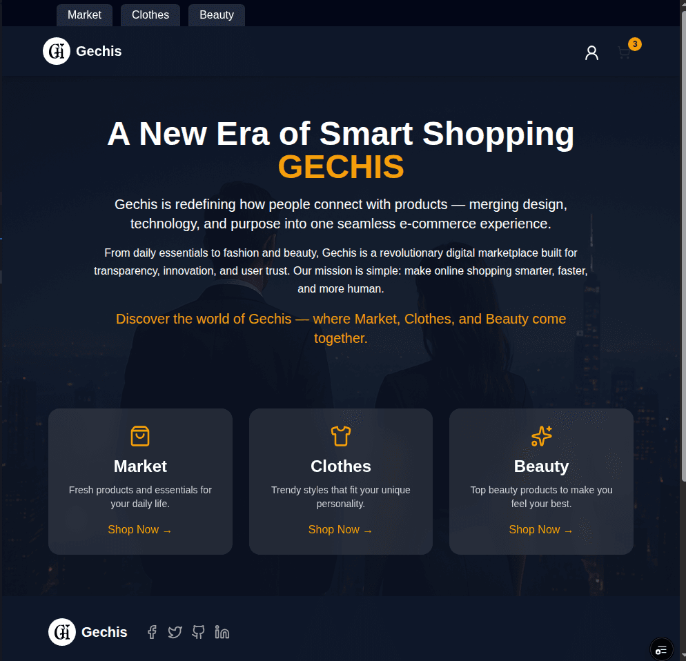 Gechis E-commerce